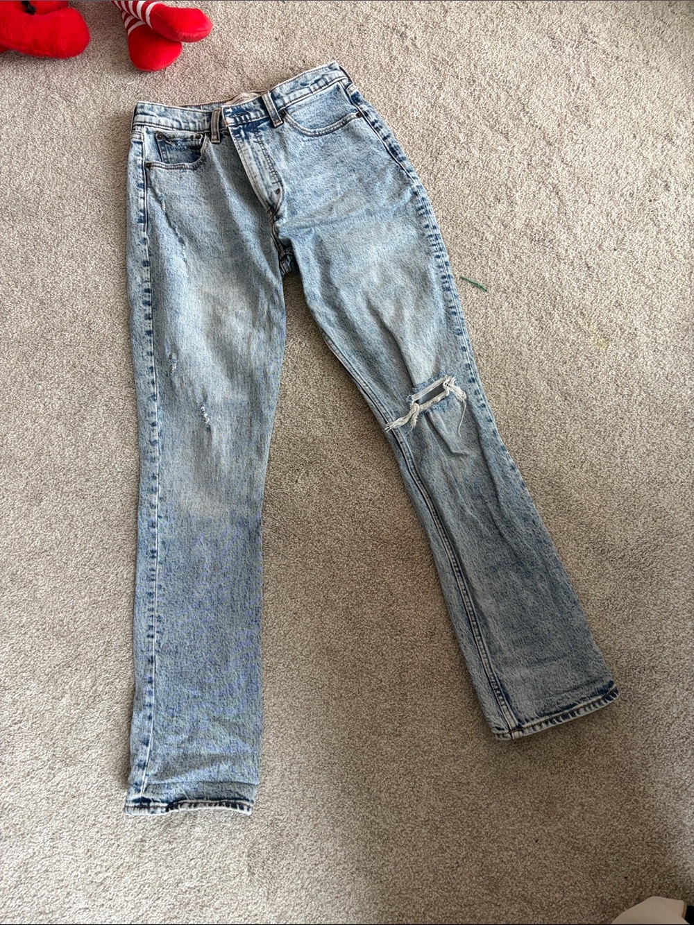 Abercrombie & Fitch Light Blue Skinny Jeans